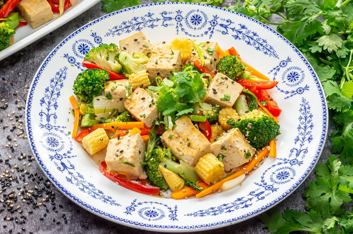Imagen de Tofu con verduras